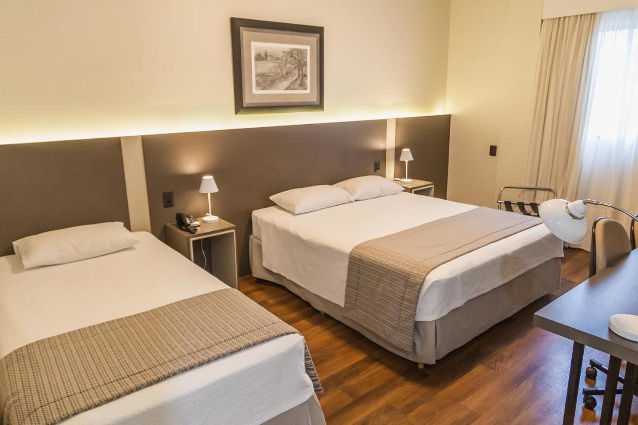 Jr Hotel Marilia Bagian luar foto