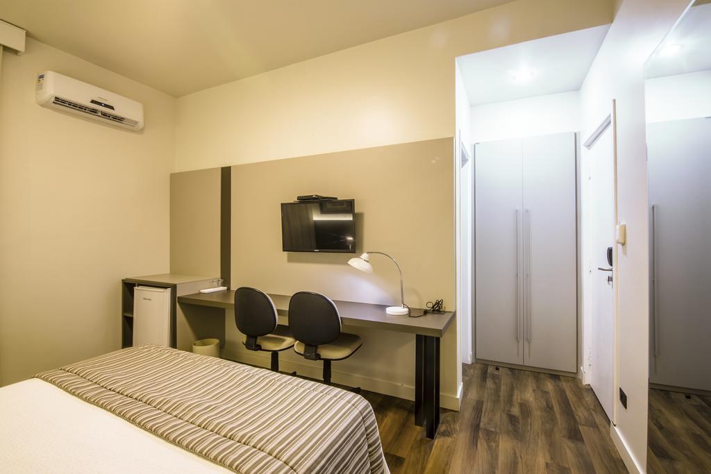 Jr Hotel Marilia Bagian luar foto