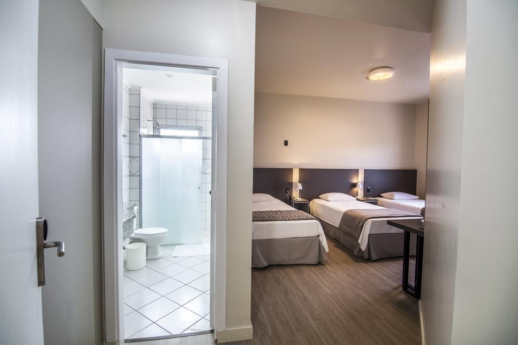 Jr Hotel Marilia Bagian luar foto
