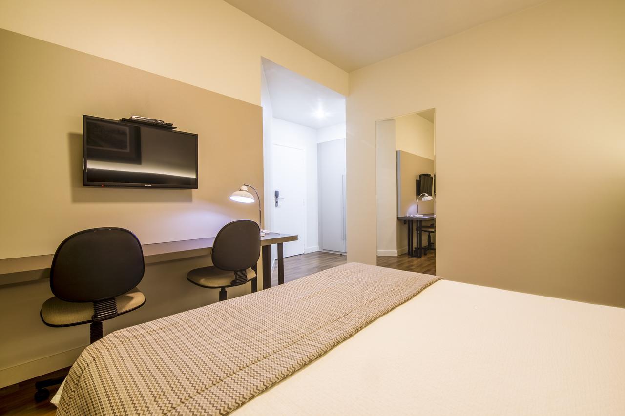 Jr Hotel Marilia Bagian luar foto