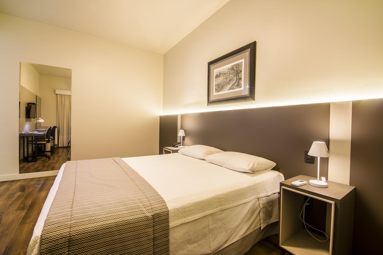 Jr Hotel Marilia Bagian luar foto